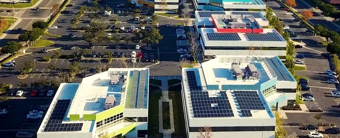 Revel Energy - Corporate Business Park Rooftop Commercial Solar - Irvine, CA