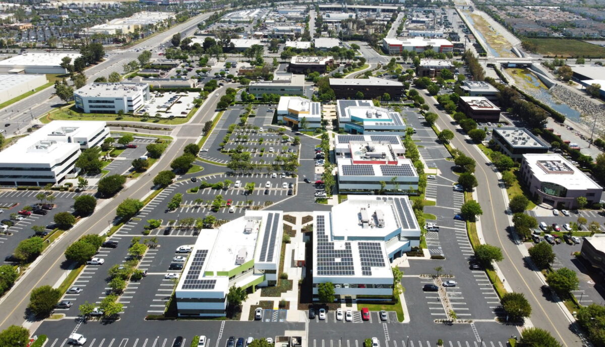 Revel Energy - Corporate Business Park Rooftop Commercial Solar - Irvine, CA