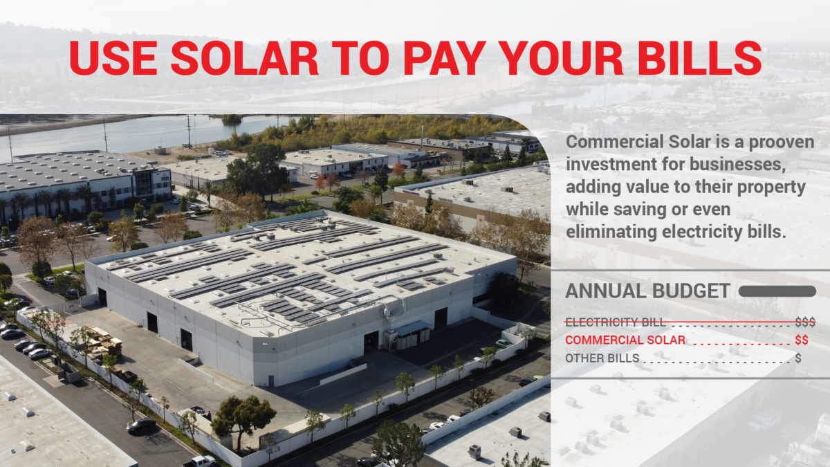 Use Solar to pay your bills
