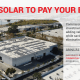 Use Solar to pay your bills