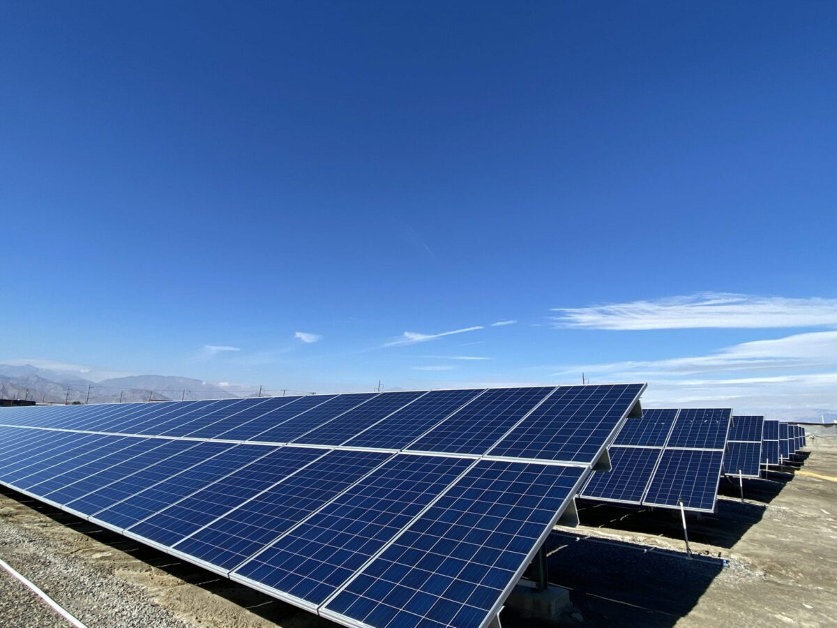 Array - Long Life Farms Agriclutural Solar - Thermal, CA