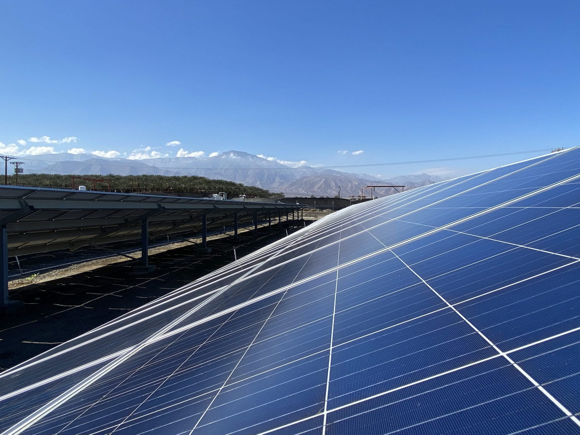 Close - Long Life Farms Agriclutural Solar - Thermal, CA