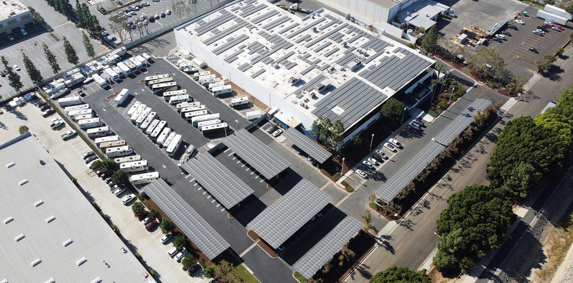 Caran Precision Manufacturing Commercial Industrial Solar- Brea, California