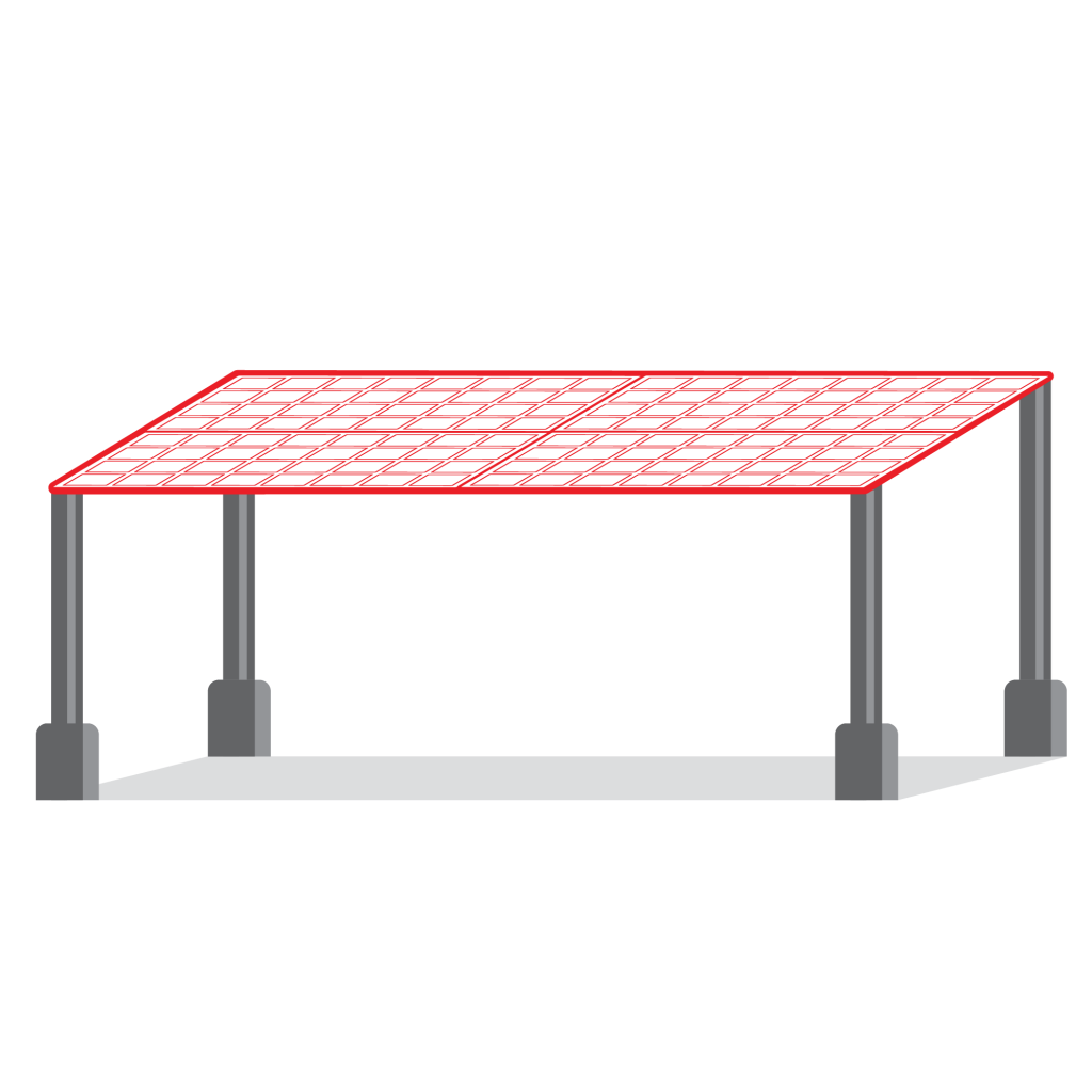 Revel Energy Solar Canopy Icon