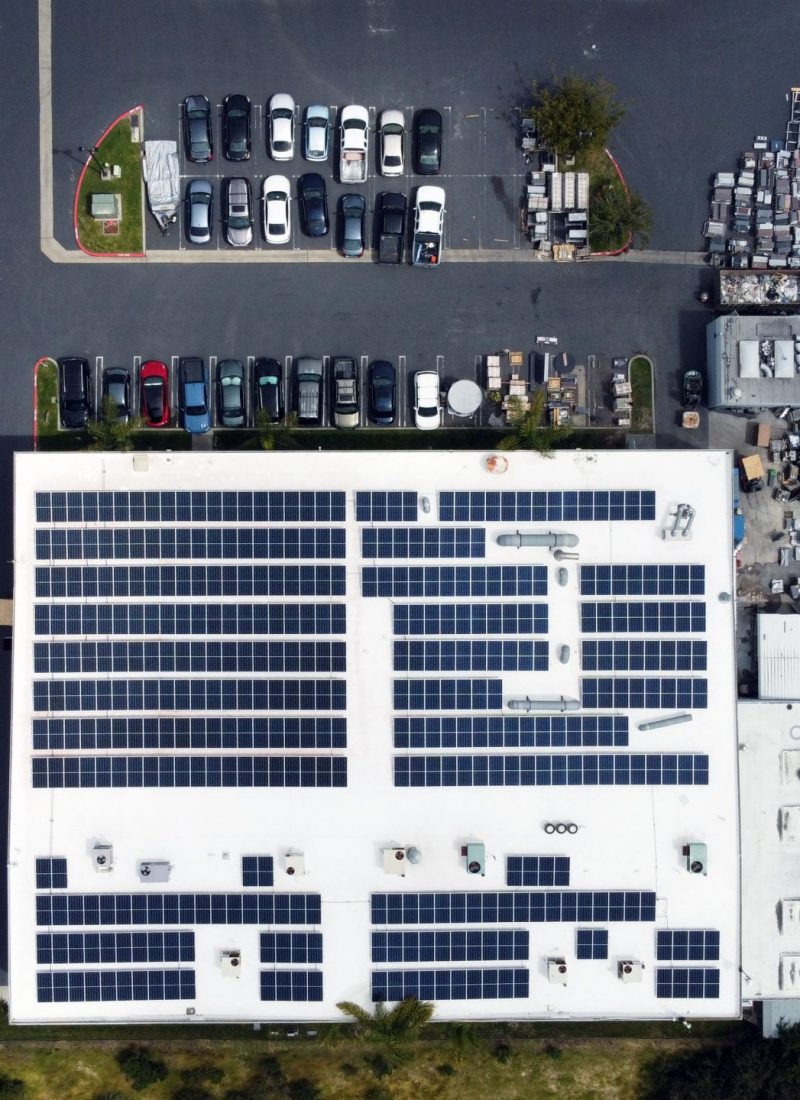 Rayzist Commercial Solar Rooftop Top Down Rayzist Commercial Solar Rooftop Top Down